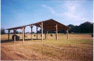 shedpa: steel truss pole barn plans