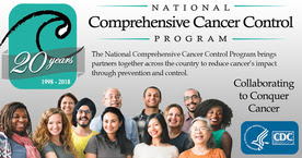 National Comprehensive Cancer Control Program 20th anniversay logo