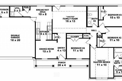 house floor plan by address House floor plans 1 story