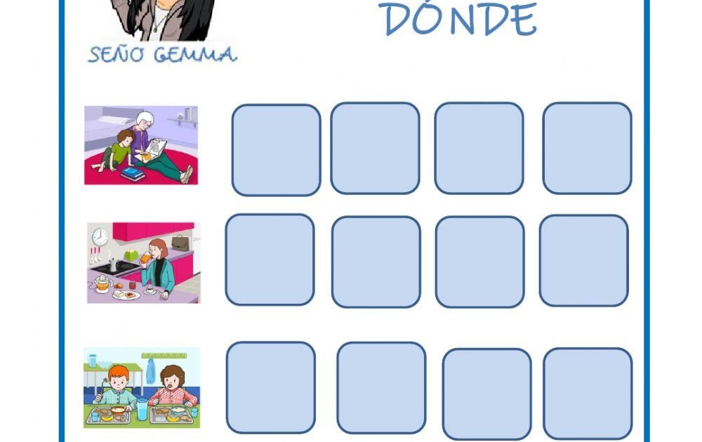 Actividades De Preescolar Interactivas / Actividades ...