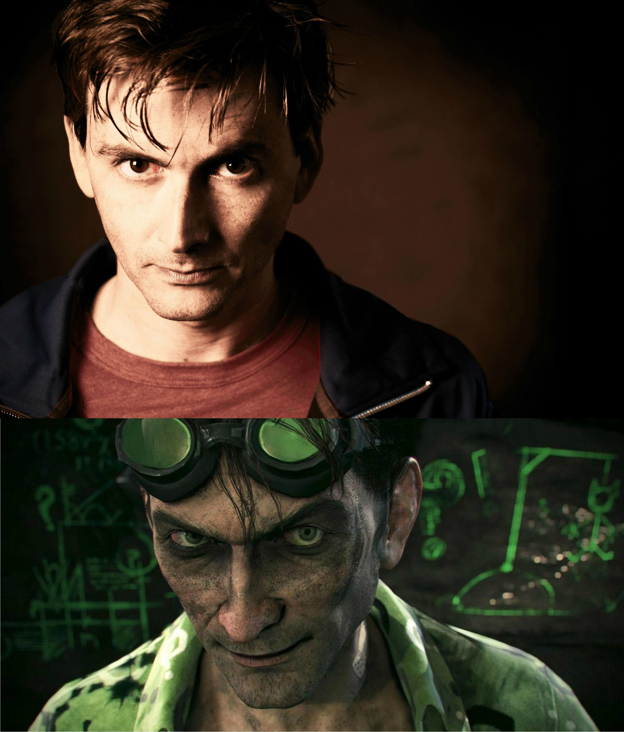 Maybe you would like to learn more about one of these? David Tennant Looks Like The Riddler In Arkham Knight Batmanarkham