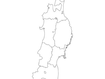 【印刷可能】 東北 六 県 東北 地図 イラスト 381093