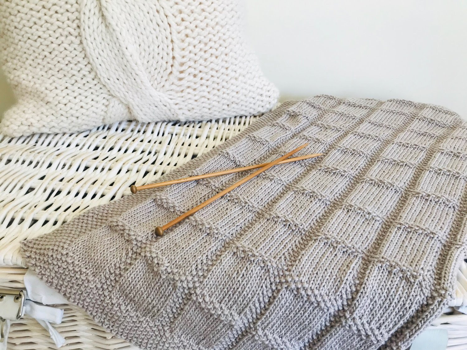 John knitting and 2 other siblings. Cotton Square Baby Blanket Knitting Pattern Sarah Jane Seamstress