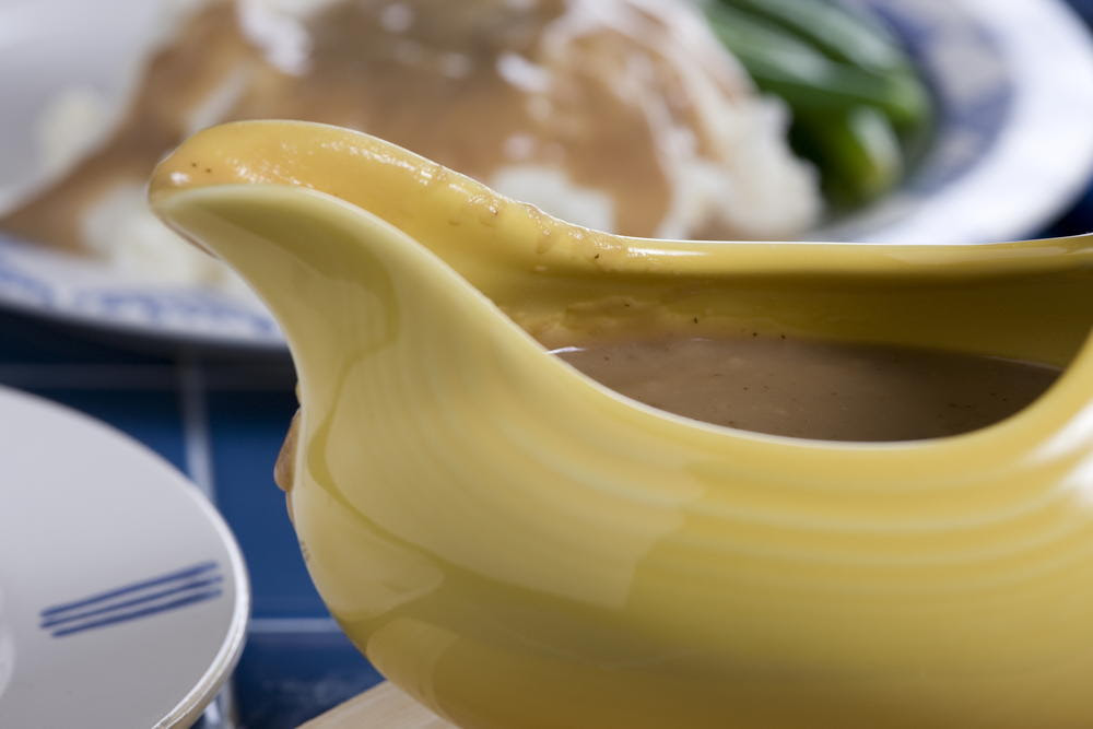 Preheat the oven to 120°c/gas mark ½. Homemade Beef Gravy With Flour Mrfood Com
