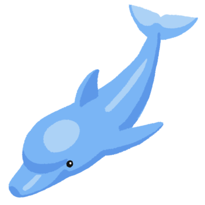 最高の動物画像 最高いるか イラスト 無料