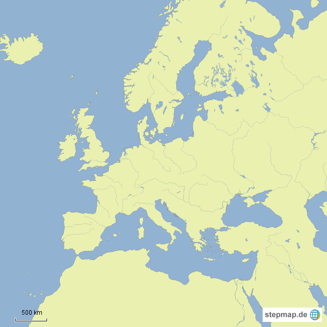 fidedivine: 25 Luxus Karte Europa Ohne Beschriftung