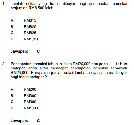 Contoh Soalan Matematik Penolong Pegawai Tadbir N29 