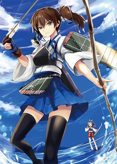 かわいいディズニー画像 50 素晴らしい艦これ 加賀 イラスト