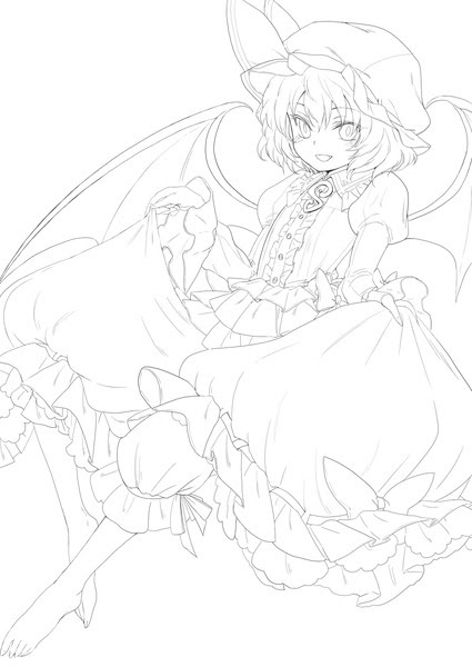 50 東方 塗り絵 ぬりえ 無料でダウンロードまたは印刷