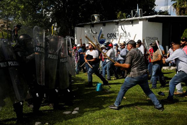 Disputa por água no México revolta camponeses