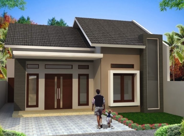  Gradasi Warna Rumah  Minimalis NEWSWINONLINE