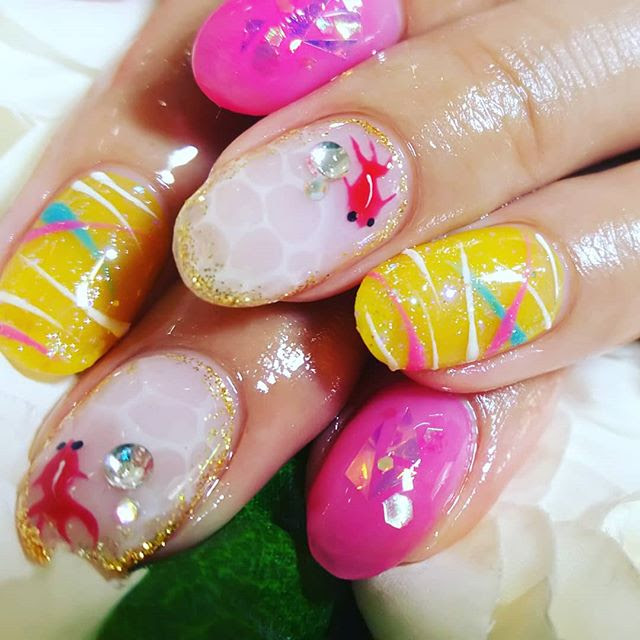 ネイル 夏 アート ネイルアート最高の画像