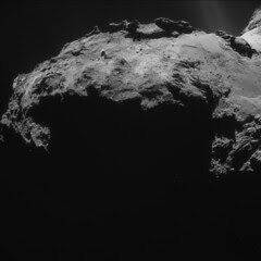 Comet 67P on 31 January - NAVCAM [a]