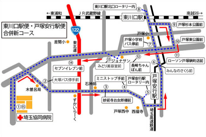 Ngantuoisoneo7 最高 東川口 駅 構内 図