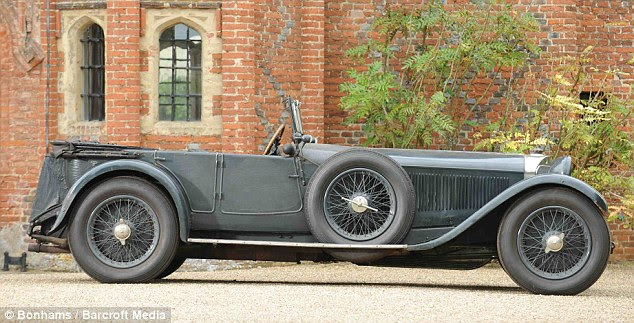 Nippy: The S-Type model was one of the world's fastest cars when it rolled off the production line in 1928 easily reaching speeds of 100mph