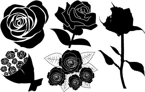 無料ダウンロード かっこいい 白黒 薔薇 イラスト 最高の新しい壁紙aahd