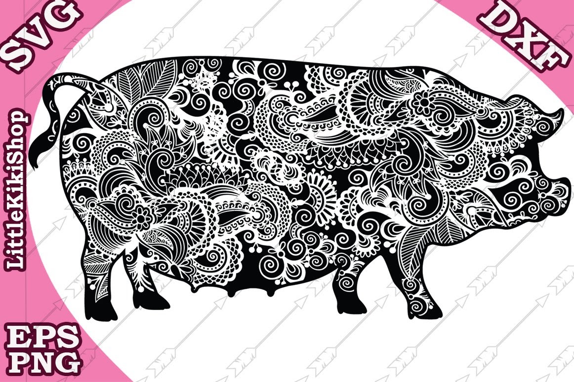 Download Mandala Lion Svg Printable - Free Layered SVG Files