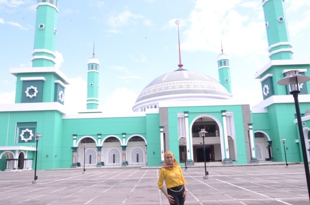  Cat  Masjid  Warna  Hijau Laco Blog