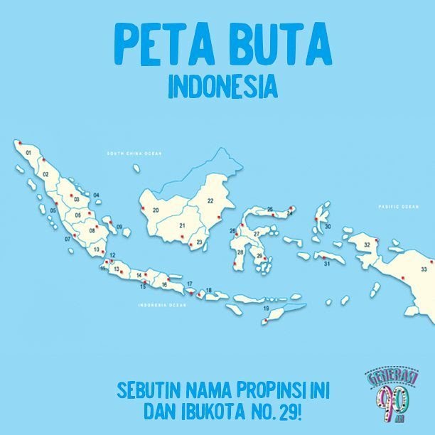 Gambar Peta Indonesia Beserta Nama Provinsi Gambar Peta