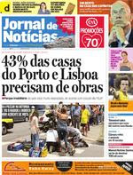 Ver capa Jornal de Notícias