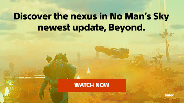 Discover the nexus in No Man's Sky newest update, Beyond | WATCH TRAILER