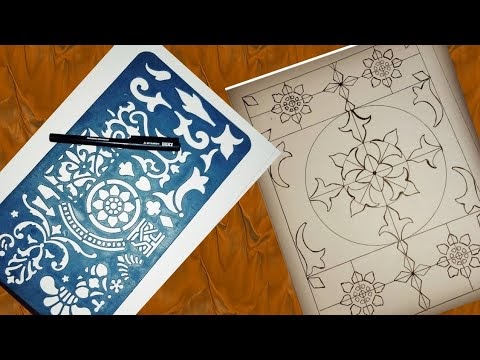 18 Cara  Menggambar  Motif Batik  Yang  Mudah  Digambar Untuk  
