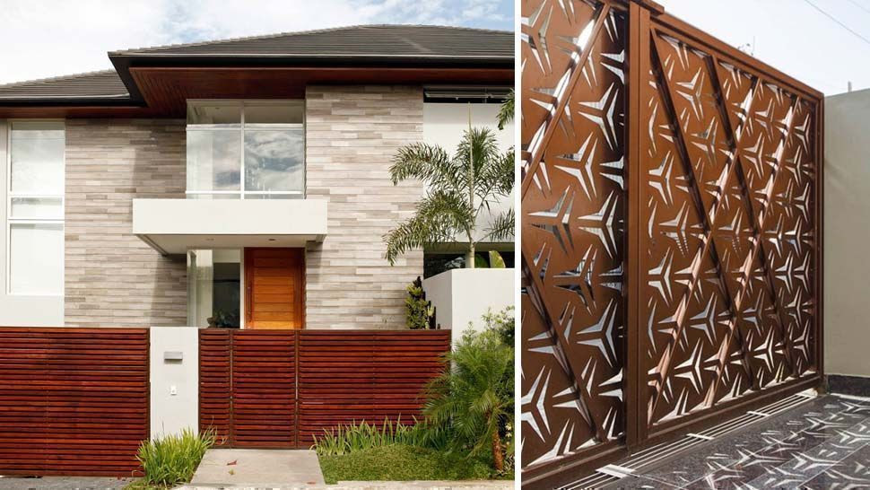 Scroll down to view these 25 simple and modern gate images for home, which are sure to leave you impressed. Gate Designs For Modern Minimalist Homes