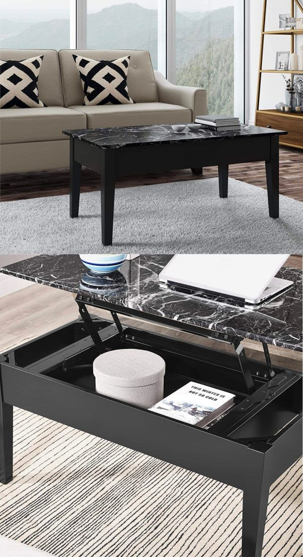 Whether you prefer compartments, drawers, or shelves, storage coffee tables are an easy way to organize and contain household items. 51 Marble And Faux Marble Coffee Tables That Define Elegance