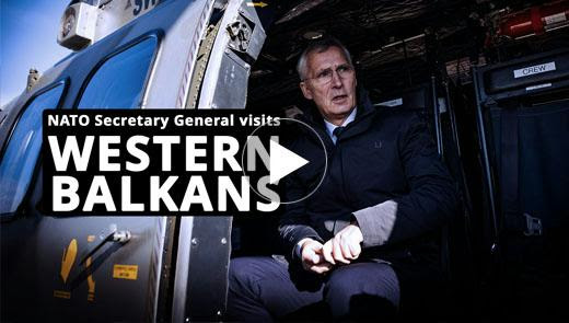 NATO Secretary General wraps up a four-day visit to the Western Balkans