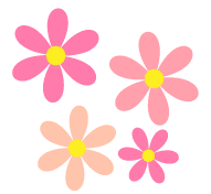 花 イラスト かわいいポップ Homu Interia