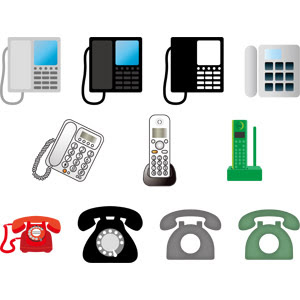 50 フリー 素材 電話 スーパーイラストコレクション