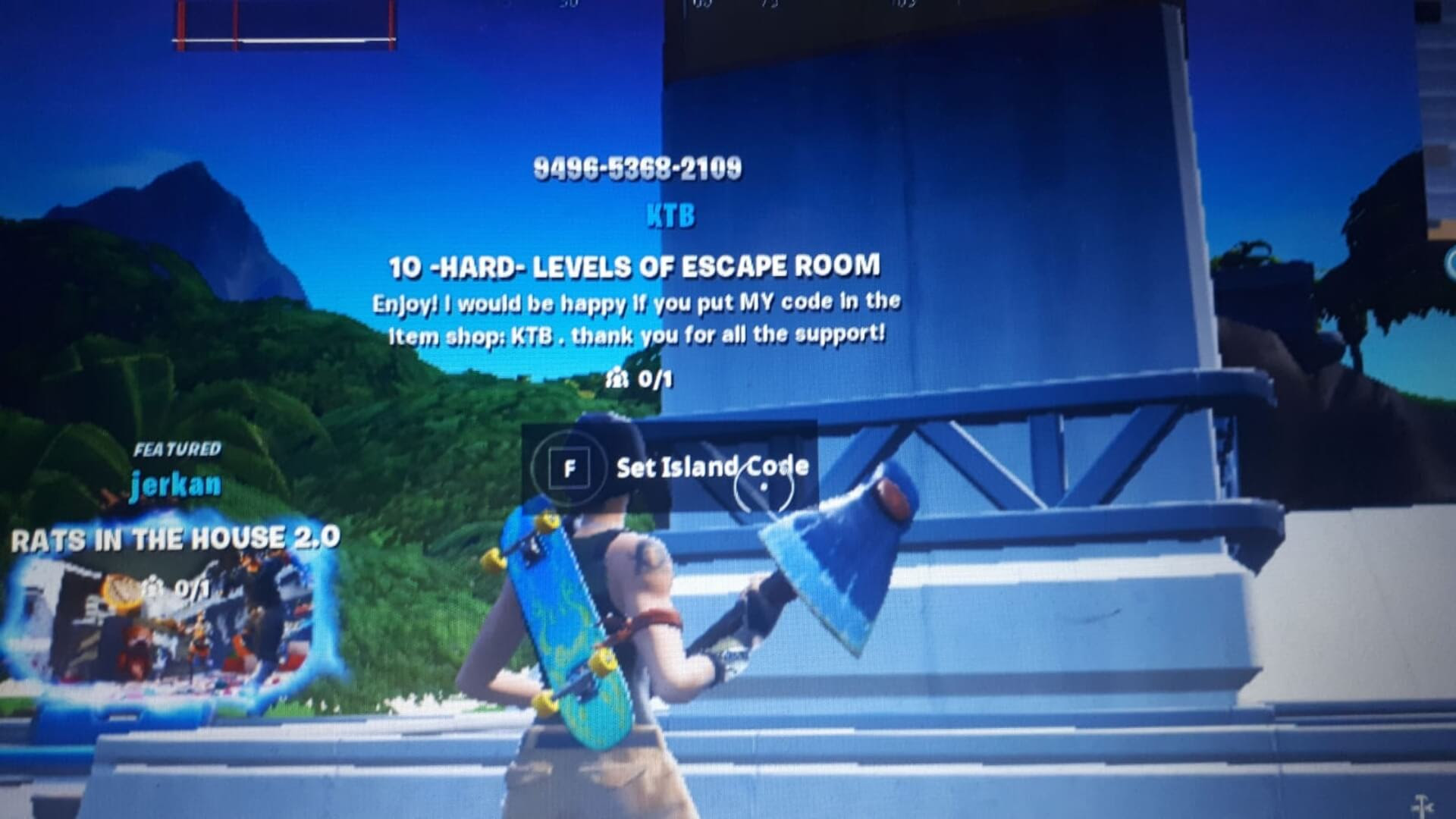 Click on this video if you want to see the best escape rooms in fortnite creative mode. 10 Hard Levels Of Escape Room Fortnite Creative Map Codes Dropnite Com