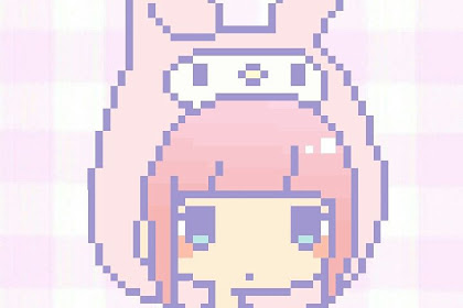 cute pixel art 24x24 grid Anime pixel art 24x24 grid