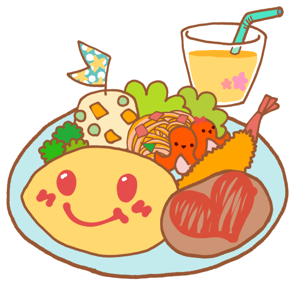 最も好ましい 昼ごはん イラスト いらすとや 昼ごはん