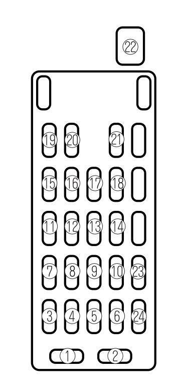 2002 Mazda B2300 Fuse Box Diagram - Wiring Diagram Schemas