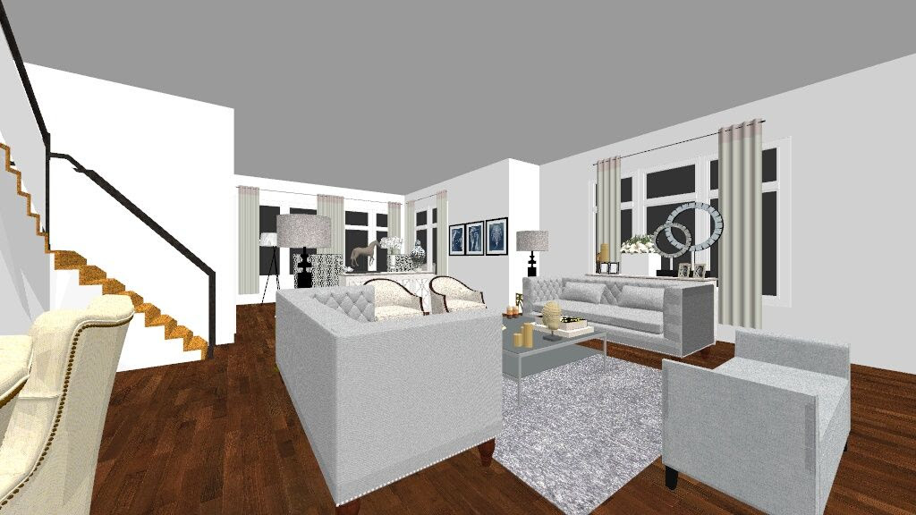 Roomstyler 3D Home Planner / A classic design living room ...