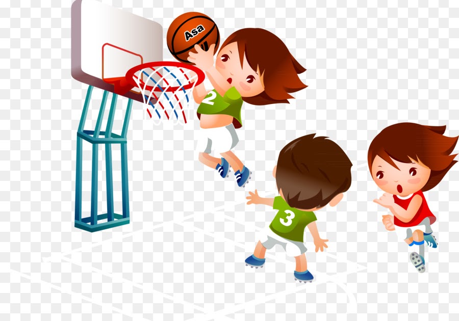 11 Gambar Kartun Olahraga  Basket Miki Kartun 