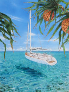 無料イラスト画像 最高の海 夕日 イラスト 色鉛筆