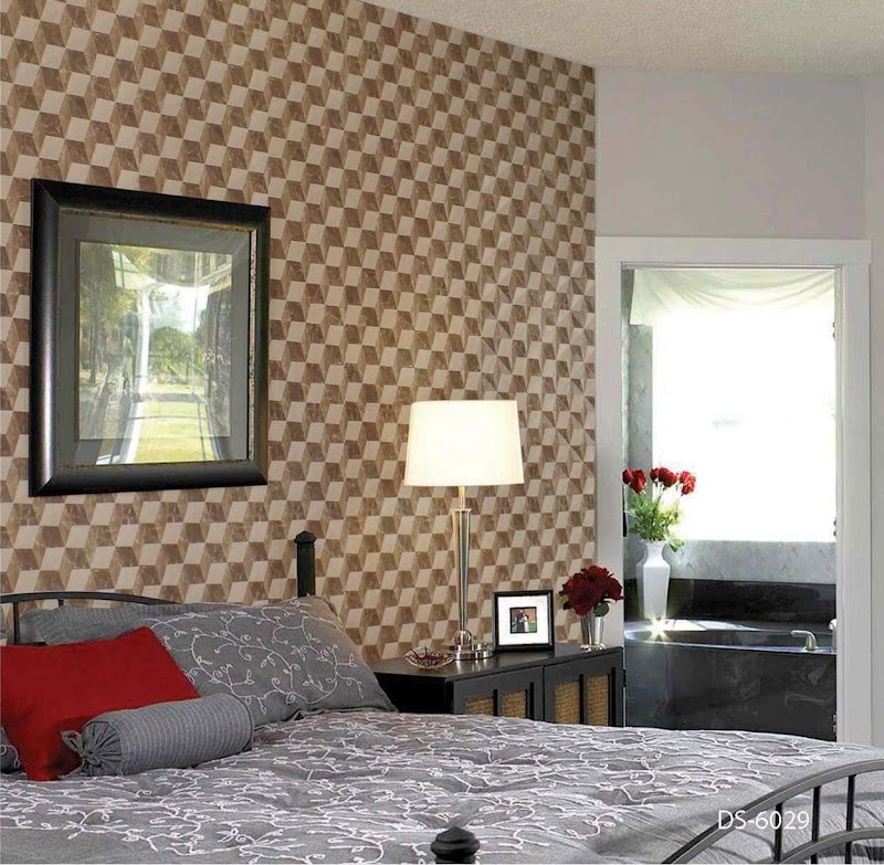 33 Trend Terbaru Kamar Tidur Dengan Dinding Keramik