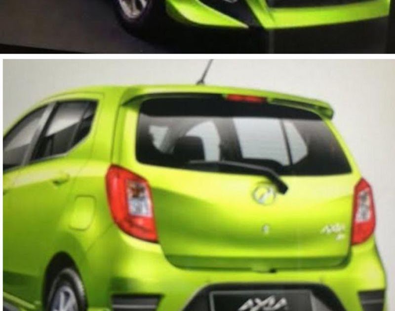 Perodua Axia E Spec - Resepi Ayam j