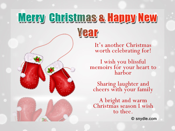 Christmas Sms Greetings To Boss - Hijriyah S