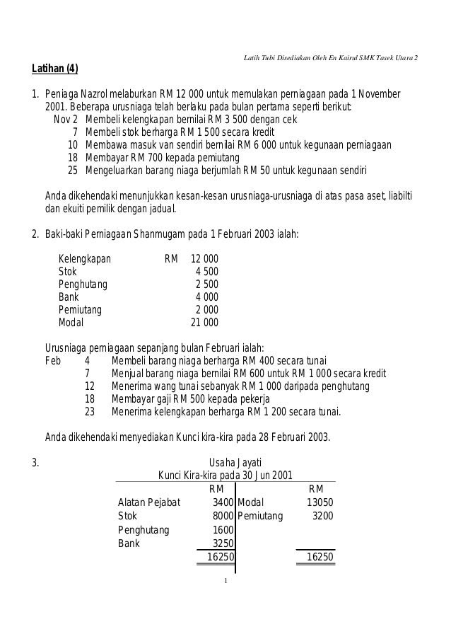 Soalan Dan Jawapan Buku Tunai - Lamaran G