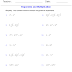 31 Multiplication Properties Of Exponents Worksheet