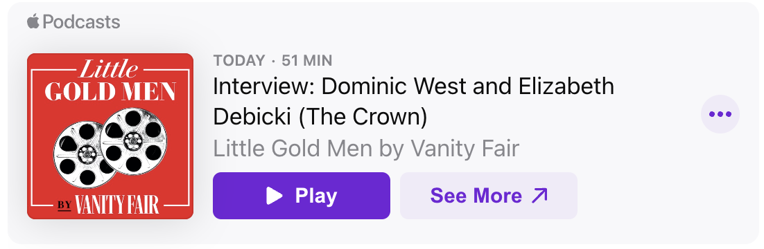 Vanity Fair | Little Gold Men Podcast