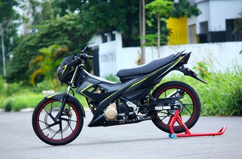 Modifikasi Warna Motor Satria Fu 150 - Contoh 84