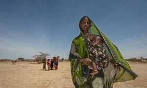 Una mujer en Kenia, afectada por la sequía (foto de archivo).