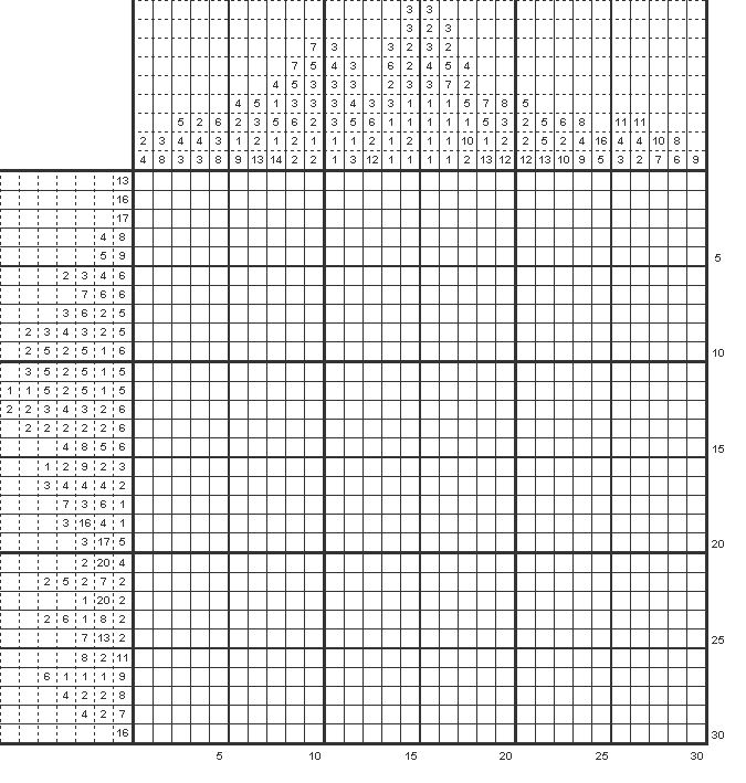 綺麗なお絵かきロジック 無料 印刷 簡単 最高のぬりえ