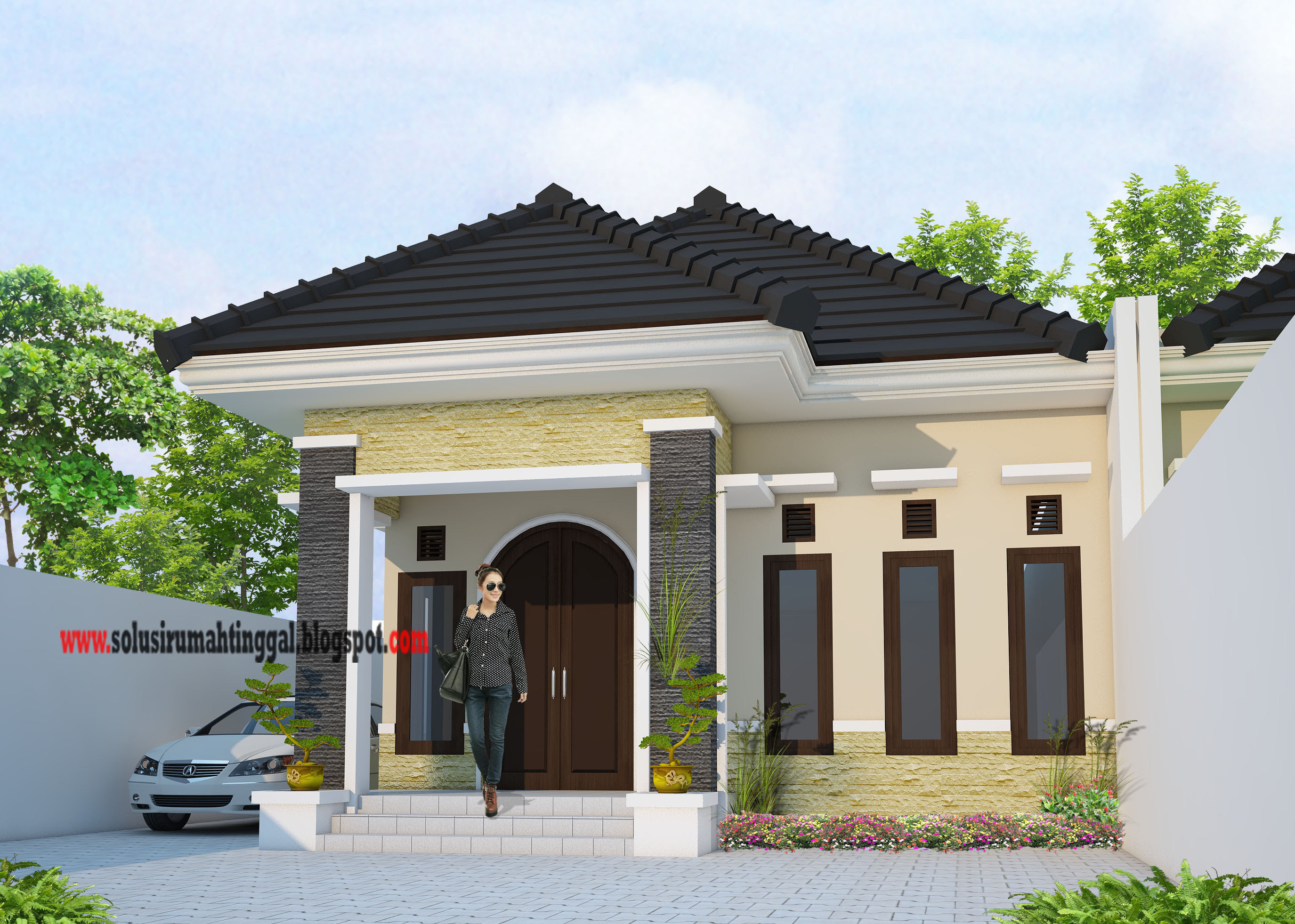 47 Konsep Terbaru Rumah Minimalis Modern Classic