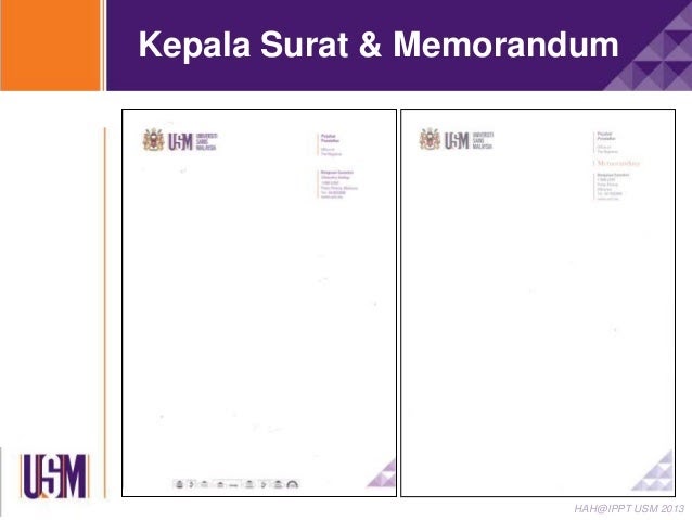 Format Surat Rasmi Dengan Letterhead - Rasmi H