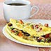 Tex-Mex Spinach Omelet